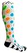 A-Swift Compression Socks for Women and Men Polka Dot, Medium