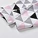 3Pcs Baby Girl Clothes Long Sleeve Letter You Make Me Smile Tops Geometric Pants and Headband Outfit Set (12-18 Months)