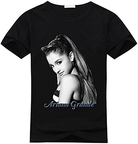 Custom Ariana Grande Men's and Women's Classic 100% Cotton T-Shirt XXXX-L