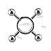 One Pair Multi-Functional Adjustable Stainless Steel Clamps Heavy Metal Clips