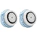 SAVE on the BEST Replacement Brush Head for Sensitive Skin Cleansing, Twin Pack, Great Starter Brush (Generic) Works with Plus, ARIA, MIA, MIA2