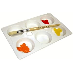 Major Brushes 6 Well Economy Palette