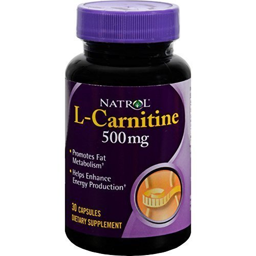 natrol l carnitine 500mg capsules NOW Foods Supplements, Acetyl-L 500 mg, Amino Acid, Brain And Nerve Cell Function*, 50 Veg : Health & Household L-Carnitine 500mg (30caps) Source Naturals