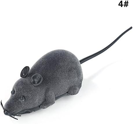 DESTINLEE Multicolor Novelty Gift Funny Wireless Controlled Mouse Remote Control Rat Pet Toy Cat Toy