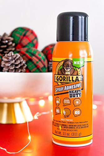 5 Gorilla+6314407+Spray+Adhesive+Clear