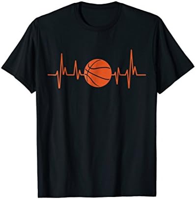 BBall Shirt Heartbeat Basketball ShirtBBall TShirt Heartbeat Basketball TShirt T-Shirt