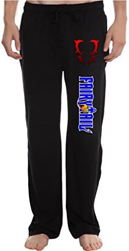 XIJXIN Men's Grimoire Heart Banner Fairy Tail Running Workout Sweatpants Pants XL Black
