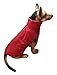 PETCEE Dog Winter Jacket, Waterproof Polyester, Fleece Lined Pet Jacket with Reflective Lofty Dog Coat, 2 Layer (Black M)