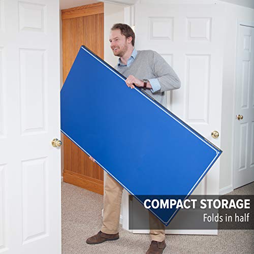 JOOLA-Tetra-4-Piece-Ping-Pong-Table-Top-for-Pool-Table-Includes-Ping-Pong-Net-Set-Full-Size-Table-Tennis-Conversion-Top-for-Billiard-Tables-Easy-Assembly-Compact-Storage-Incl-Foam-Backing