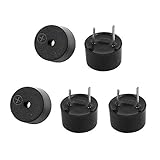 EbuyChX 5pcs 3V Miniature Aktibong Buzzer Magnetic
