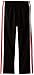 Scout + Ro Little Boys' Contrast-Stripe Athletic Pant, Black/Red Stripe, 7