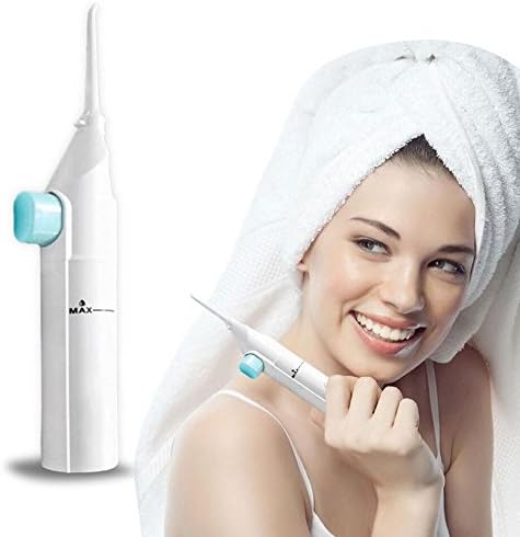 Power Dental Care Water Jet Flosser, Travel Water Jet Portable Air Technology Dental Oral Irrigator or Air Floss Water Pick for Teeth Cleaning