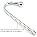 AKStore New Arrival Steel Stainless Anal Hook Fetish Bondage Hook Sex Toys Steel Anal Plug Rope Hook Bondage with Solid Anal Ball Sex Games Unisex Fetish Toy For Lovers(1 Ball)thumb 2