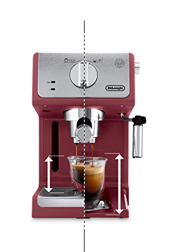 De'Longhi Active Espresso Siebträger ECP 33.21.R – professionelle Espressomaschine mit Aluminium-Finish, inkl… – Bild 6