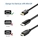 aLLreli 1.8M Mini DP to HDMI Cable, Mini Displayport to HDMI Adapter for Laptop, Personal Computer LCD TV (Full HD 1080P) - Black
