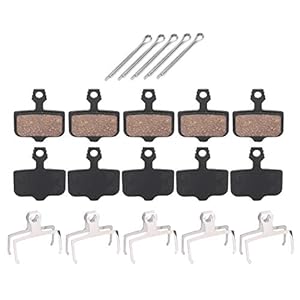 Mountainbike-schijfremblokken, 5 paar 30 mm Mountainbike-schijfremblokken, halfmetalen elektromobiele remblokken van…