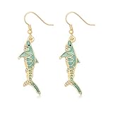 TUSHUO Glowing Shark Pendant Earrings in The Dark Luminous Earrings Best Gift for Women and Girls