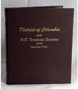 Dansco District of Columbia and U.S. Territorial Quarters Album Including Proof #8145