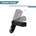 iClever Wireless Bluetooth FM Transmitter Radio Adapter Car Kit with Dual USB Port (22.1A) for Car Stereo, iPhone 7 iPad, Samsung Galaxy S7 Note, LG and More, Black