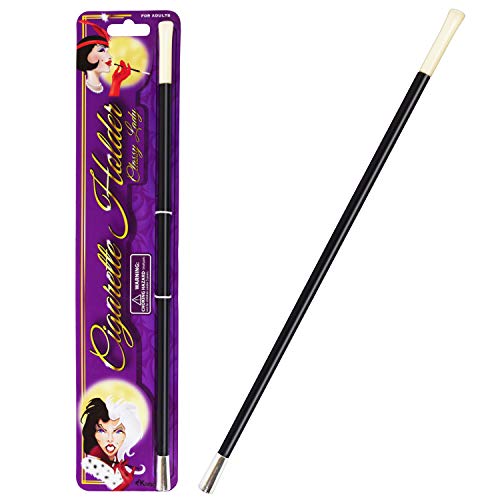 Narwhal Novelties 1920's Flapper Costume Accessory, Cigarette Holder, 13 Inches Black