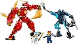 LEGO NINJAGO Kai’s Elemental Fire Mech Dragons Rising 71808 Kai Zane Jordana view 10