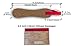 Silk Stencil Screen Printing Squeegee Wood Screen Ink Scraper (18 inch (46cm) Water Squeegee - 65 Durometer)