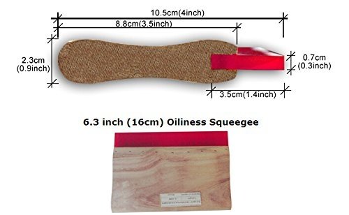 image for Screen Printing Consumables Silk Stencil Screen Printing Squeegee Wood