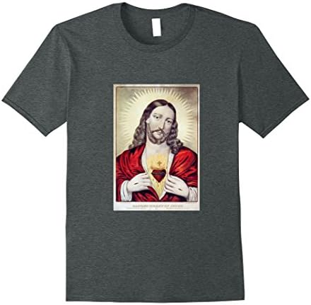 Mens St. John Paul II Jesus That You Seek Design Shirt XL Dark Heather