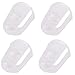 Polytree 4 In 1 Guitar Fingertip Silicone Protector Finger Guards - Transparent M
