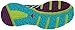 Salomon Women's X-Mission 3 Trail Running Shoes, Teal Blue/Granny Green/Passion Purple, 8.5 B US
