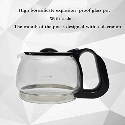 Kaffee-Maschine, Multifunktions Kleine Mini Filterkaffeemaschine - mit 0,6-Liter-Glaskaffeekanne verwendet Werden, um… – Bild 6