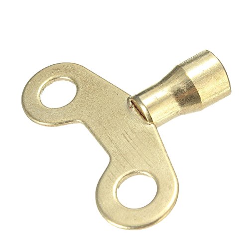 1pcs Radiator Plumbing Bleed Bleeding Key Keys Brass 40X32X9mm for Air Valve