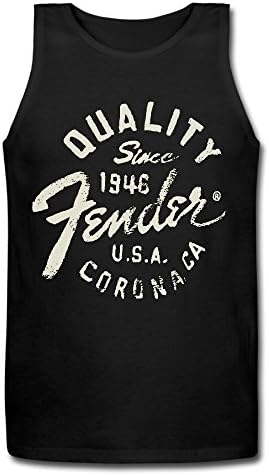 War Game 76 Fender Art Men Black X-Large Tank Top T-Shirt