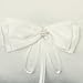 Ivory Faux Pearl Flower Wedding Party Ring Pillow Cushion by YBC