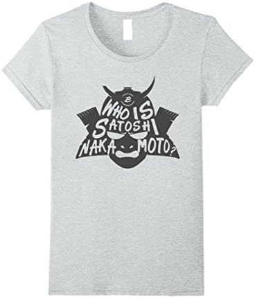 Womens Bitcoin Shirt Original How is Satoshi Crypto T-shirt Small Heather Grey