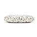 EZESO Fabrics Floral Retro Light Portable Eyeglasses Case (D)
