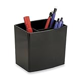 Officemate 2200  Series  Large Three-Tiered Pencil Cup, Black (22292)
