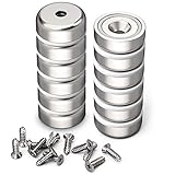 Neodymium Round Base Cup Magnets with Heavy Duty