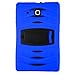 KIQ Galaxy Tab A 7.0 Case T280 2016, Shockproof Heavy Duty Durable Impact Drop Protection Cover with Stand for Samsung Galaxy Tab A 7 inch SM-T280 SM-T285 (Armor Blue)