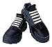 Qi Laces Kicks Adults White - Tieless Elastic Silicone No Tie Shoelaces
