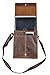 Handolederco Leather Messenger Satchel Laptop Bag for Men's and Women's Leather Satchel Laptop Messenger Unisex Ipad Mini Laptop Bag