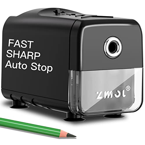 ZMOL Electric Pencil Sharpeners,Heavy Duty Classroom Pencil Sharpeners