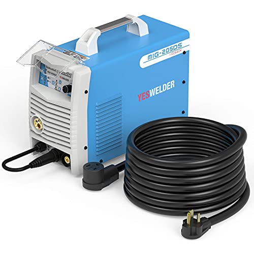 YESWELDER Digital MIG205DS MIG Welder,200Amp 110/220V Dual Voltage MIG