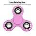 Fidget Spinner Toy The Anti-Anxiety 360 Spinner Helps Focusing Fidget Toys [3D Figit] Premium Quality EDC Focus Toy for Kids & Adults - Best Stress Reducer Relieves Anxiety (Pink)