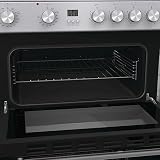 Hisense HDE3211BXUK 60cm Electric Cooker with Ceramic Hob Brushed Stainless view 13