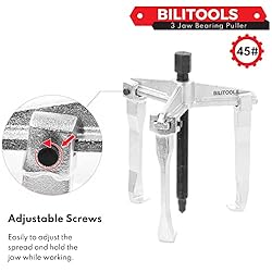 BILITOOLS 8" 3-Jaw Gear Puller, Internal External