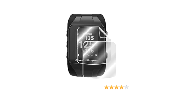 Amazon Com Ipg For Shot Scope V2 Smart Golf Watch Screen Protector 2 Units Invisible Ultra Hd Clear Film Anti Scratch Skin Guard Smooth Self Healing Bubble Free