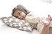 Little Sleepy Head Toddler Pillowcase 13 x 18-100% Organic Cotton & Hypoallergenic (Happy Elephants)