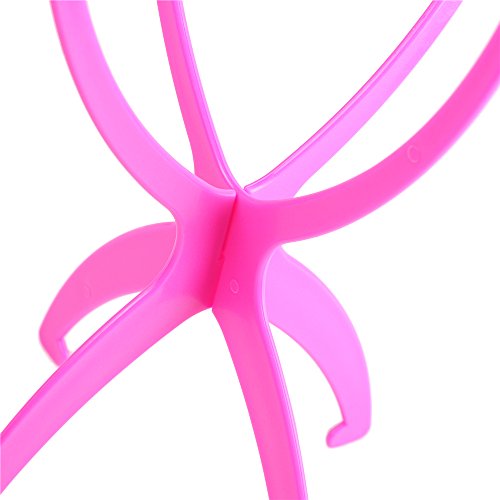 image for Fani Wig Stand Portable Folding Travel Wig Stand Stable Durable Wig Ha