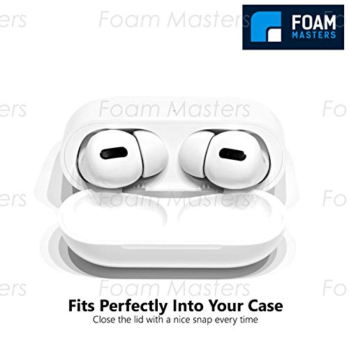 AirPods Pro Memory Foam Ear Tips Replacement Complying Buds by Foam